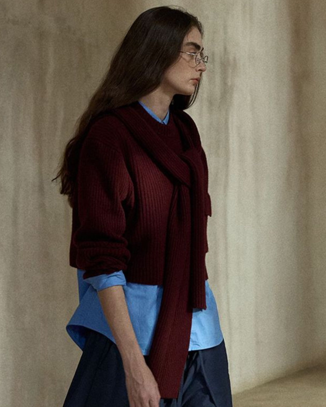 ショートレングスポケットニットプルオーバー 10483