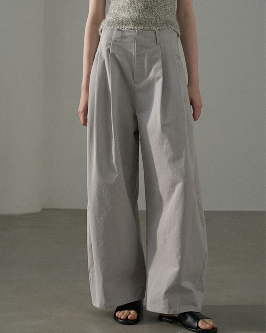 ハイウエストタックカジュアルパンツ 10229