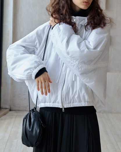 ミディフーディーカジュアルジャケット 10194