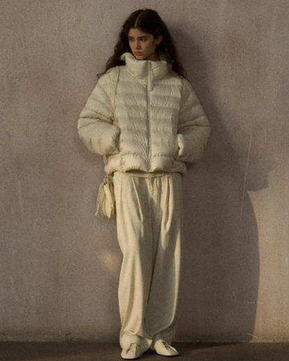 ショートキルティングダウンコート 10251