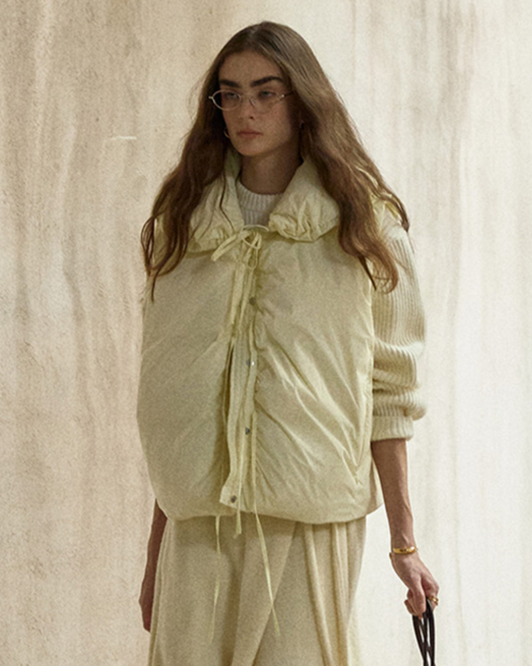 ジオメトリックダウンジレ 10398