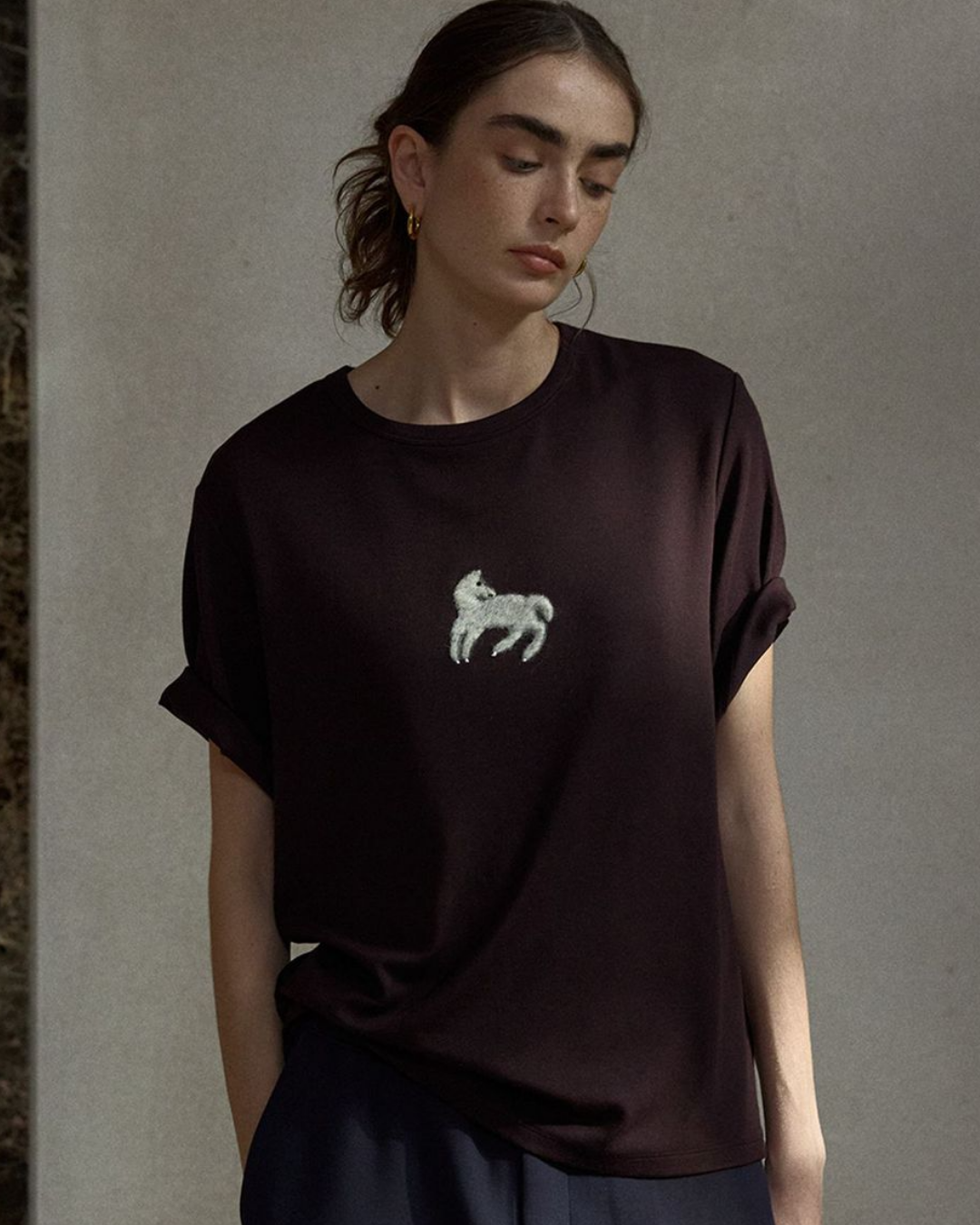 ウォームフェルトカットソー 10490