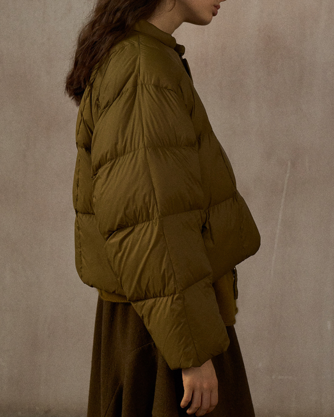 クルーネックショートコート 10274