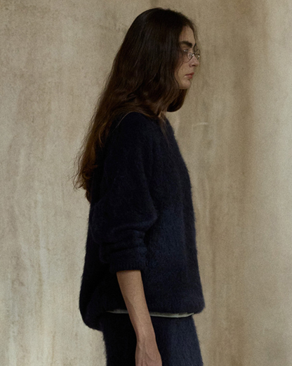 ストラクチャーモードニットプルオーバー 10397