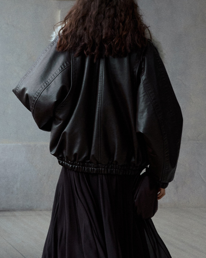 ファーカラージッパージャケット 10287