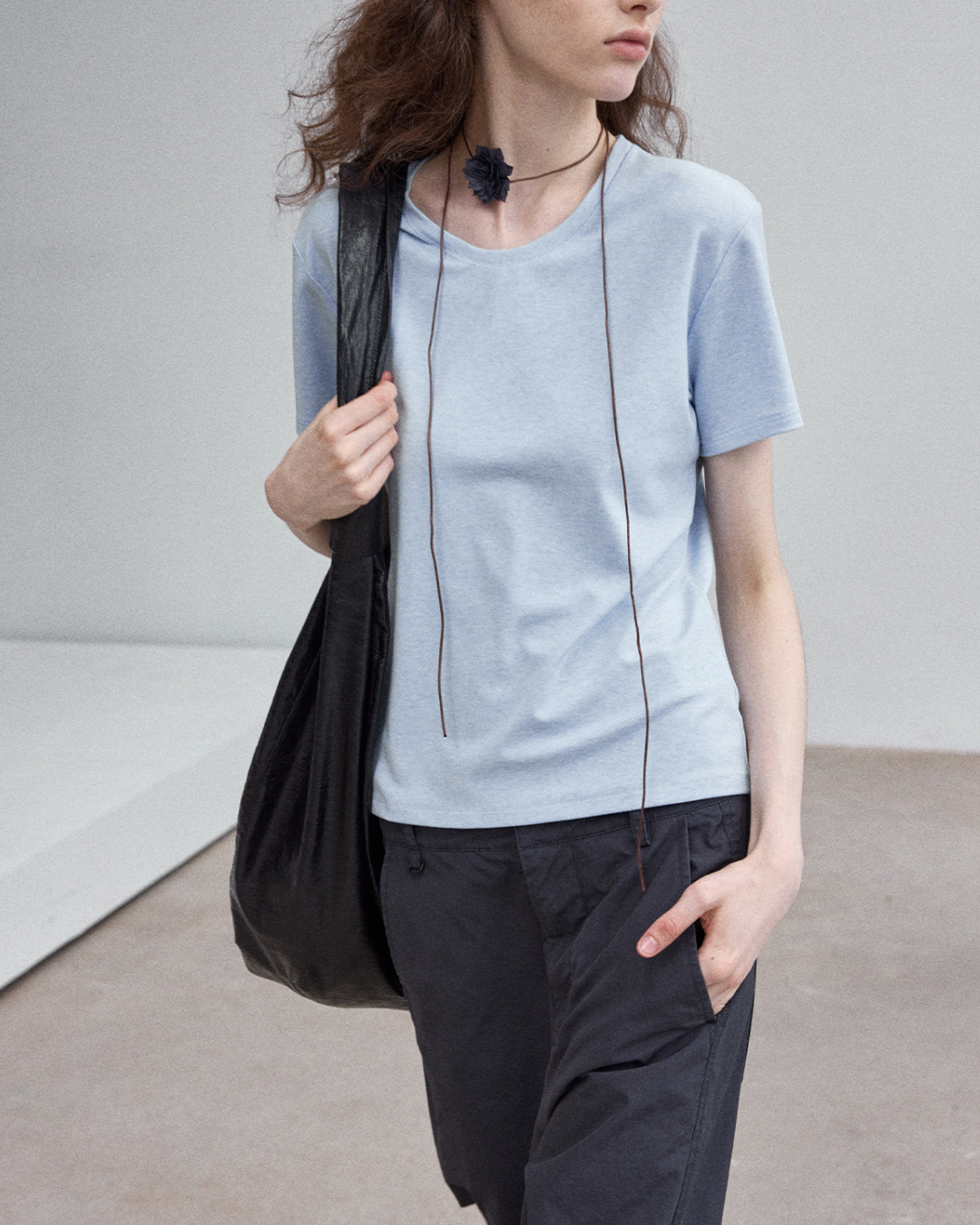 サークルラインカットソー 10520