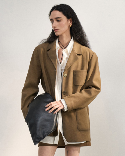 シャープラインスエードテーラード 10459