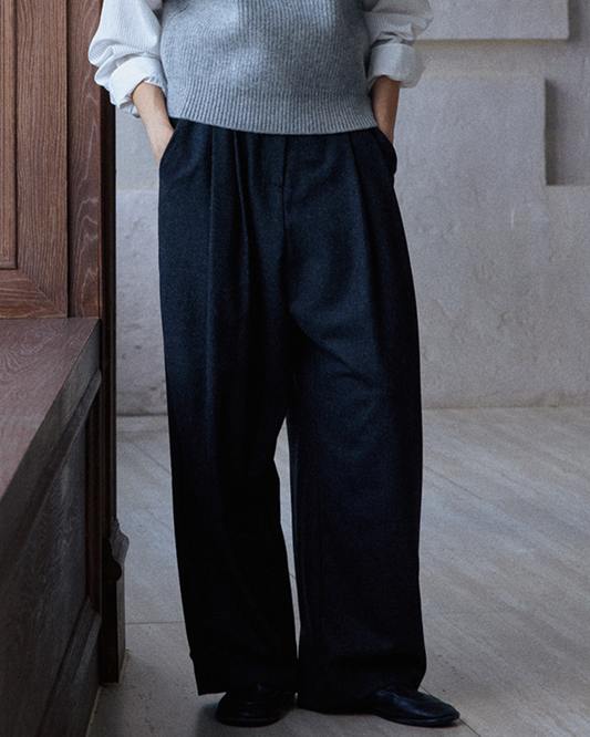 ルーズテーパードカジュアルパンツ 10172