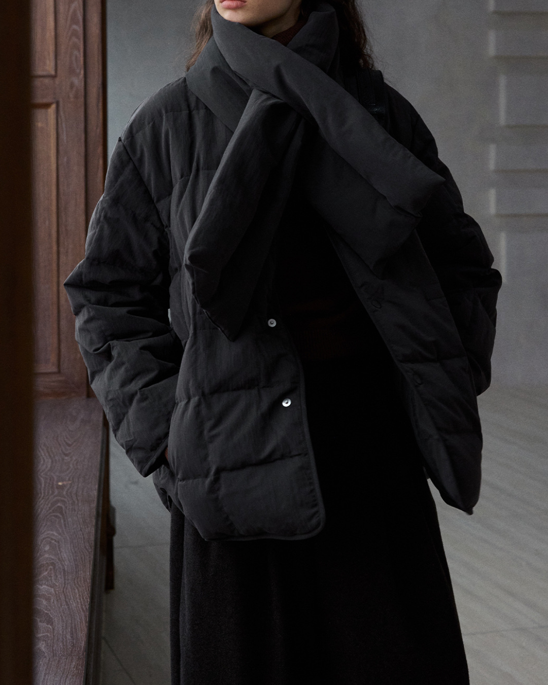 ツーピースミディダウンコート 10234