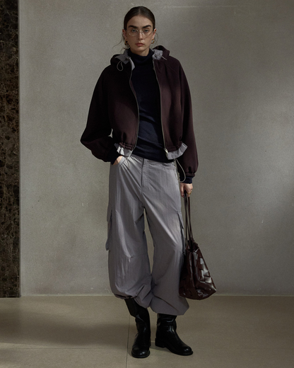 ドローコードフードジャケット 10469