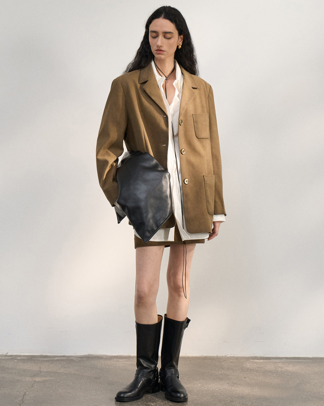 シャープラインスエードテーラード 10459