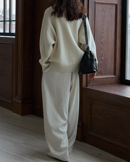 スタンドカラーニットカーディガン 10192