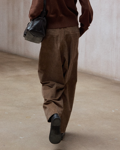 レトロウオッシュシミターカジュアルパンツ 10133