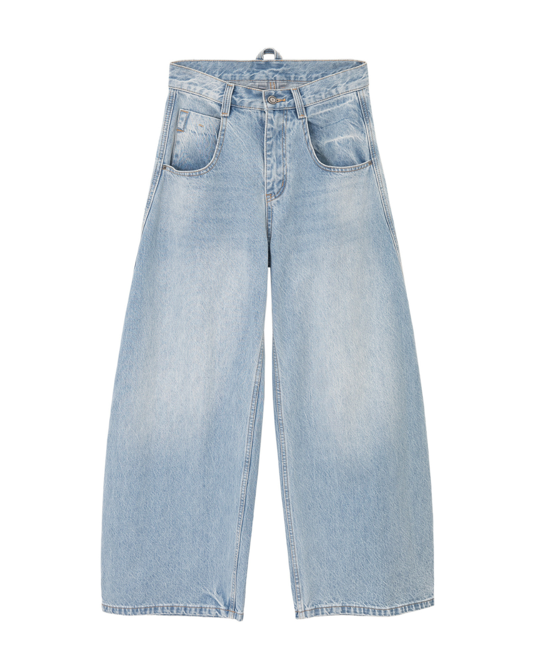 ウオッシュシミターデニムパンツ 10230