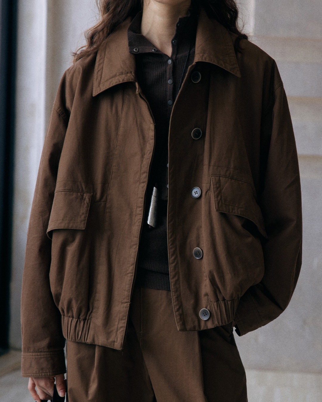 ルーズカジュアルジャケット 10183