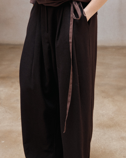 ルーズテーパードカジュアルパンツ 10172