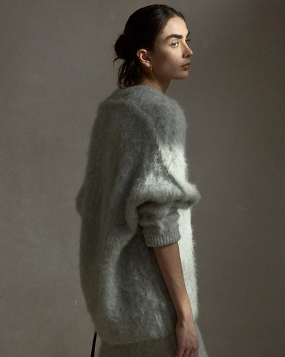 ストラクチャーモードニットプルオーバー 10397