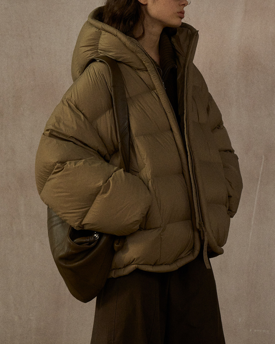 フーディーミディダウンコート 10280