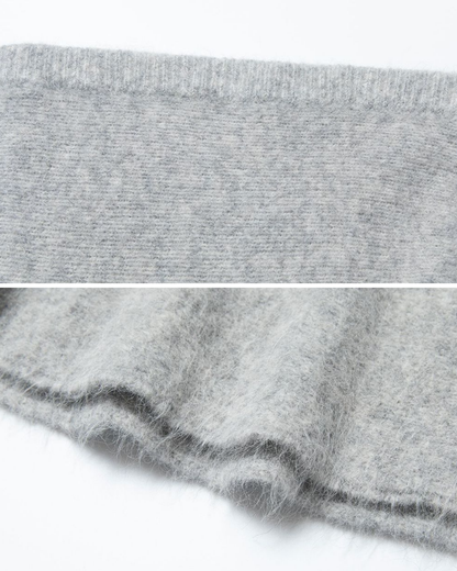 フローヘムシェイプテールニットスカート 10431