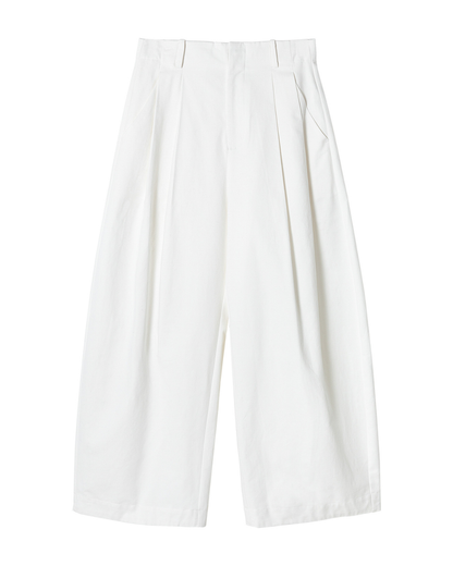 ハイウエストタックカジュアルパンツ 10229