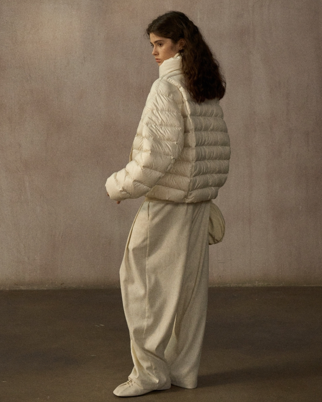 ショートキルティングダウンコート 10251