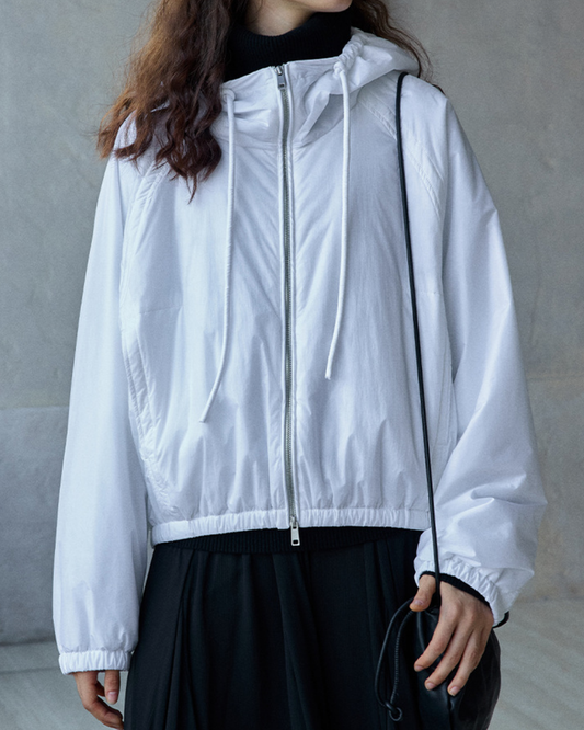 ミディフーディーカジュアルジャケット 10194