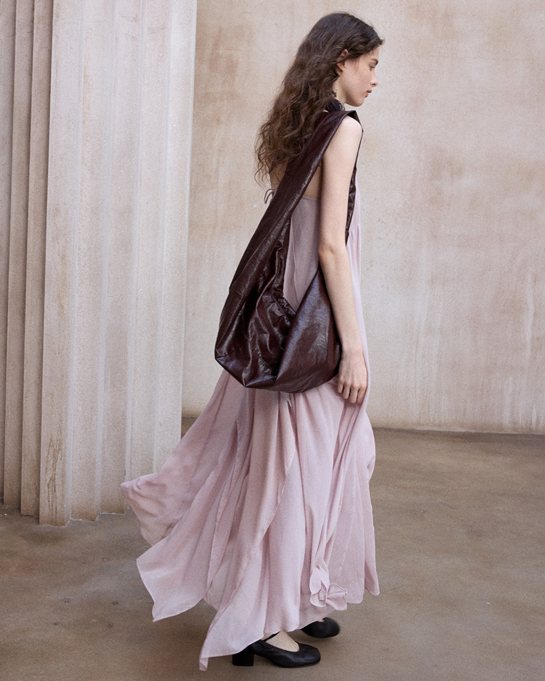 シアーレイヤードサスペンドワンピース 10518