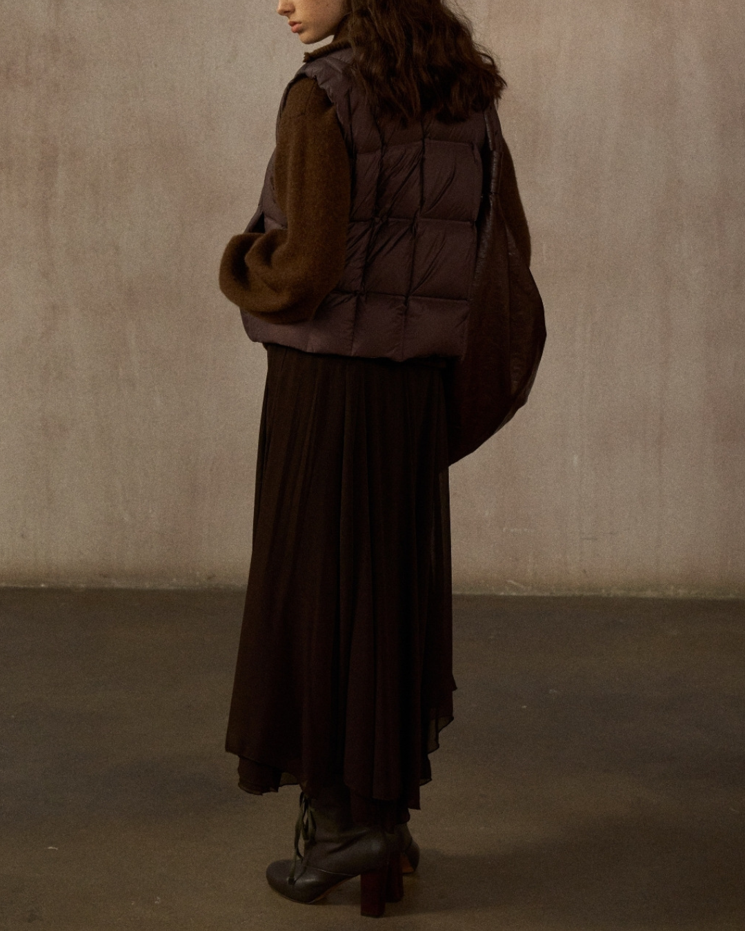 ダウンジャケットショートベスト 10239