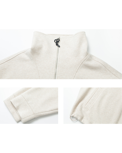 【セットアップ可能】ハーフジッパースウェットプルオーバー 10211