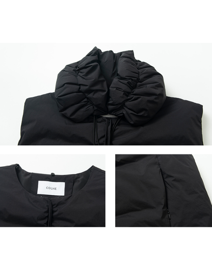 ジオメトリックダウンジレ 10398