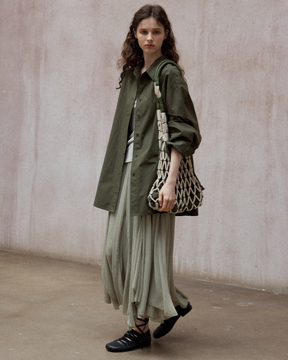 エッジカラーレスシャツ 10374