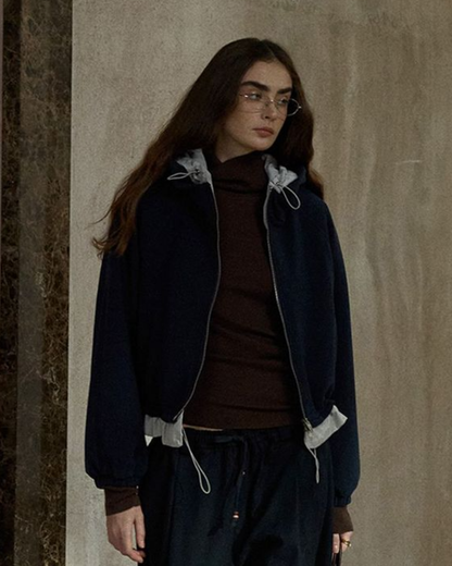 ドローコードフードジャケット 10469