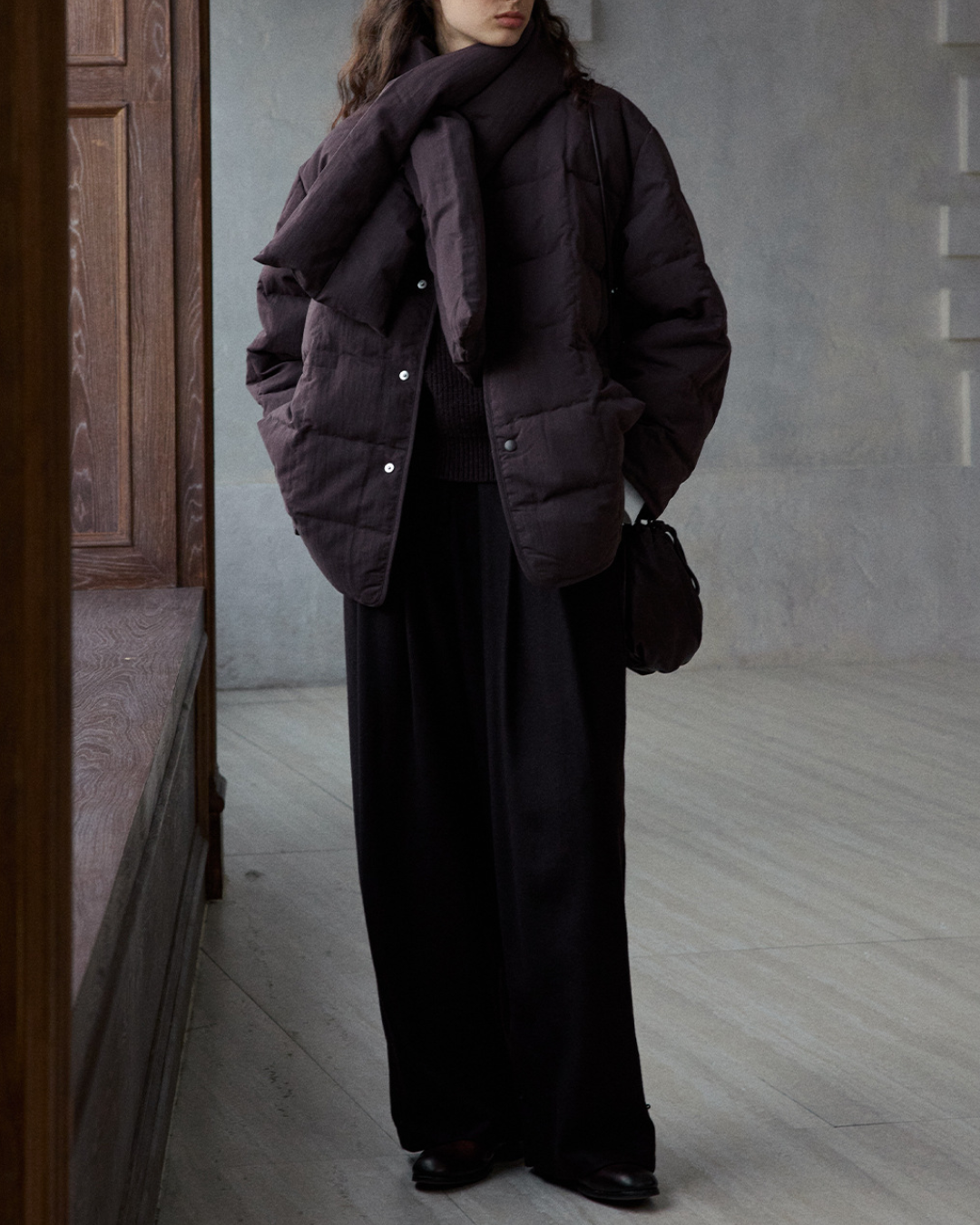 ツーピースミディダウンコート 10234