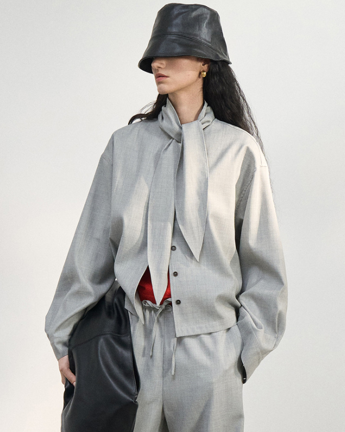 アトリエスカーフブラウス 10449