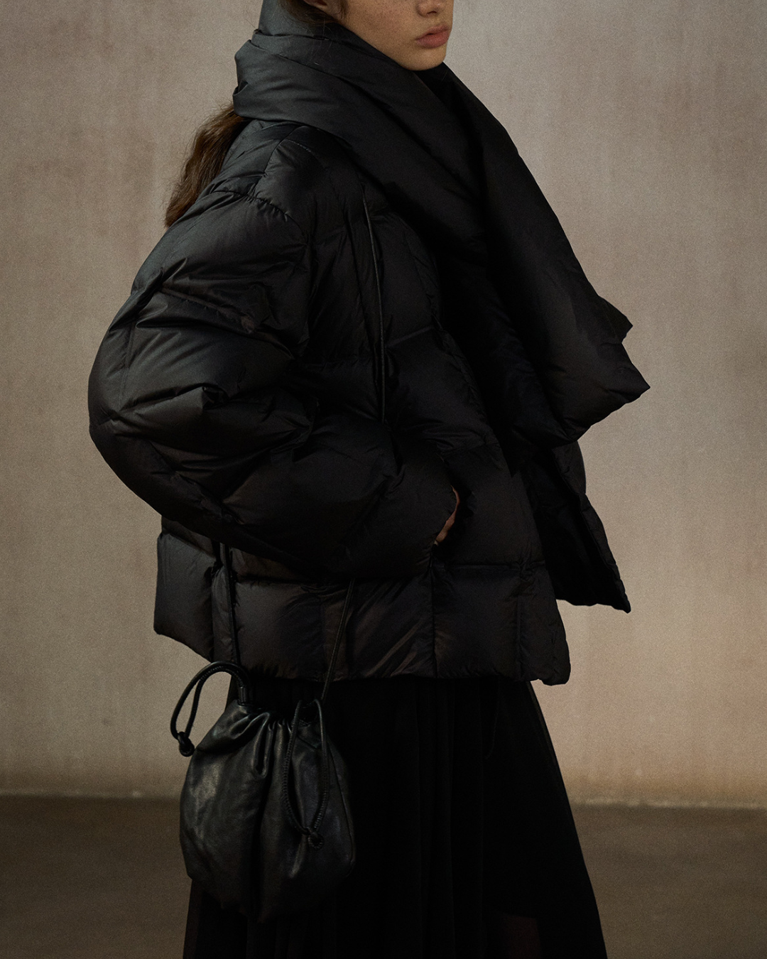 キルティングダウンショートコート 10240