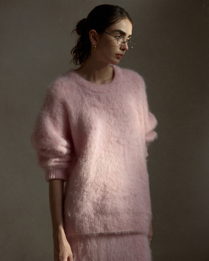 ストラクチャーモードニットプルオーバー 10397