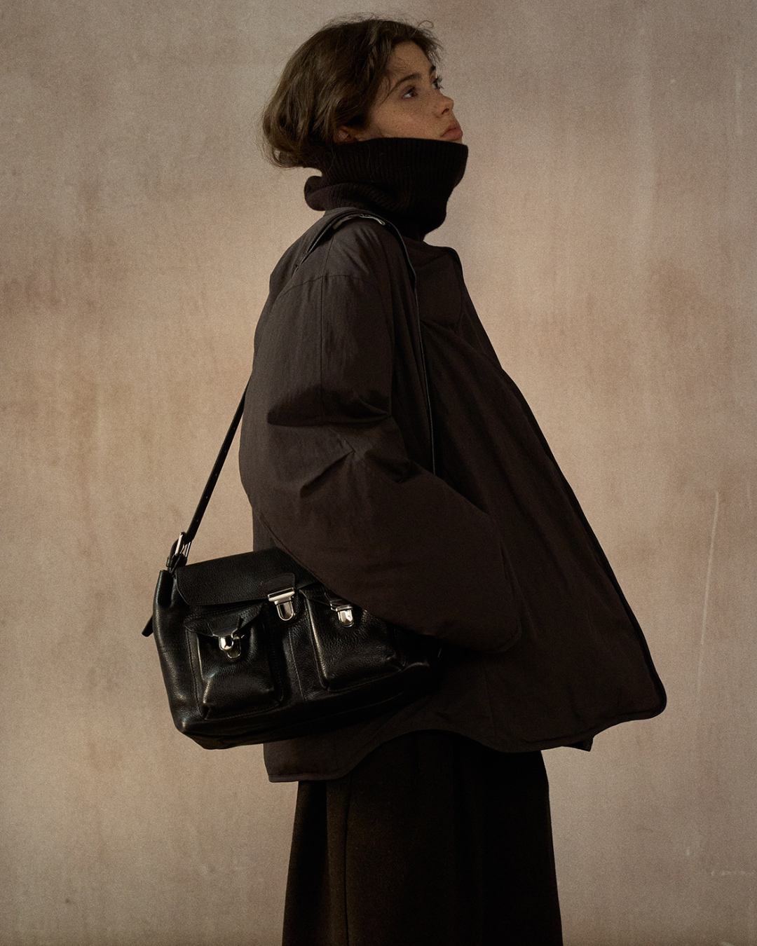 バイカラーリバーシブルダウンコート 10248