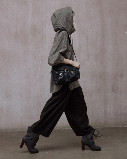 クロップドカーブパンツ 10143