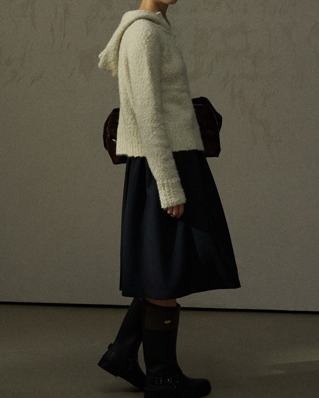 ハーフジッパーフーディープルオーバー 10278