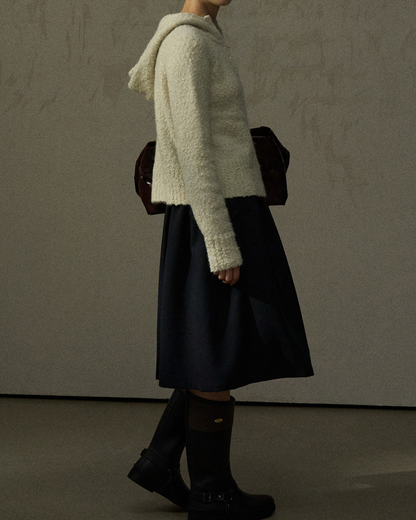 ハーフジッパーフーディープルオーバー 10278