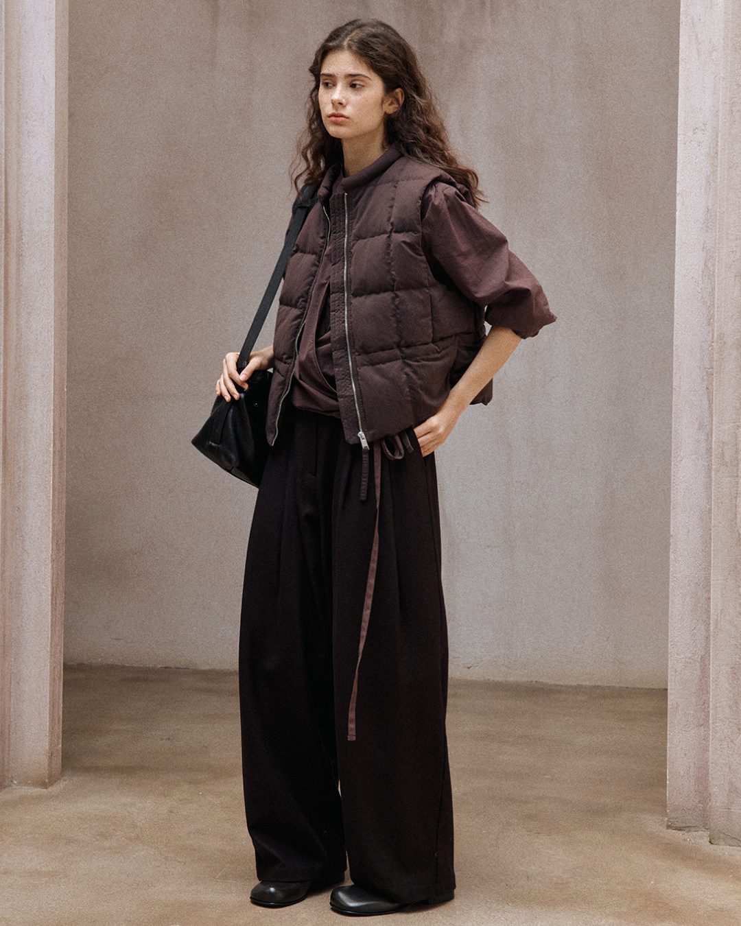 ルーズテーパードカジュアルパンツ 10172