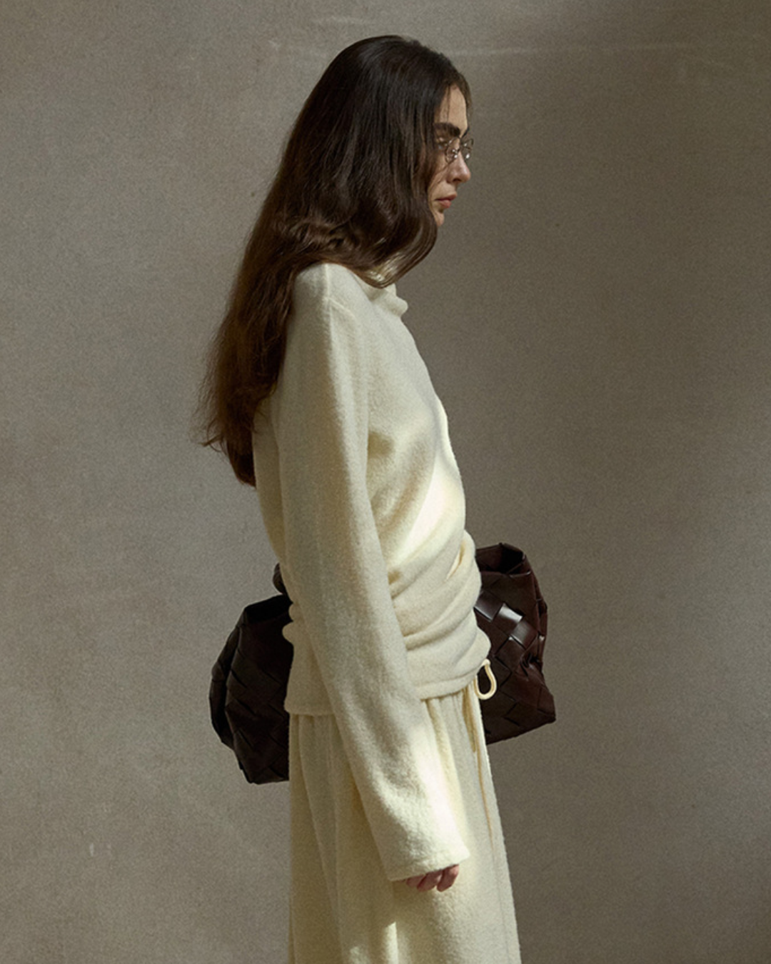 ベーシックニットハイネック 10486