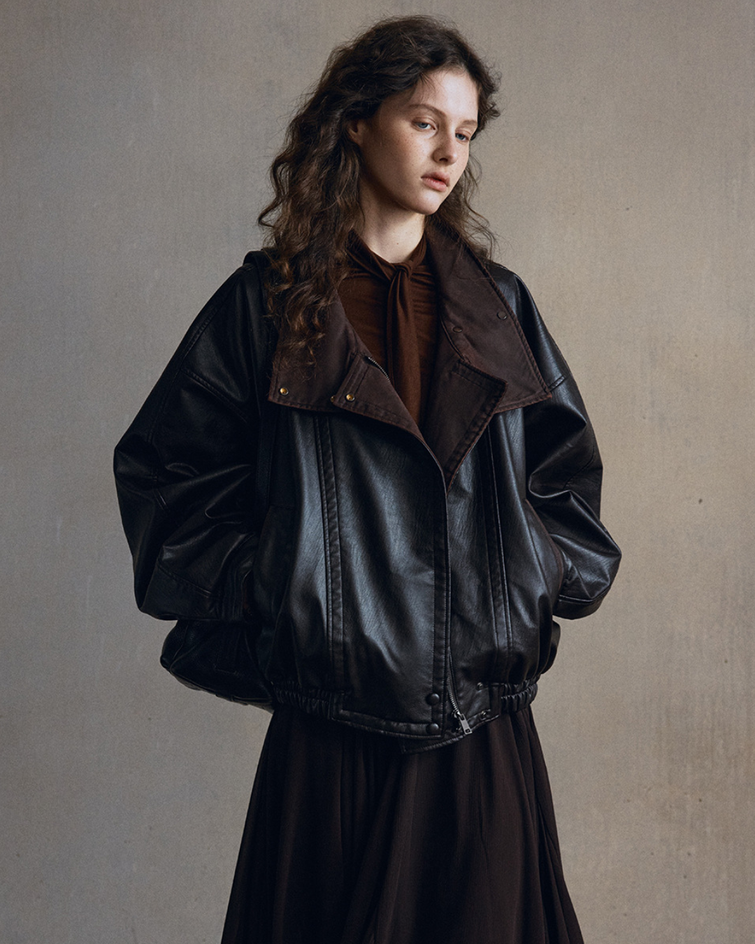 アーカイヴリコンストラクションパッチワークレザー 10550