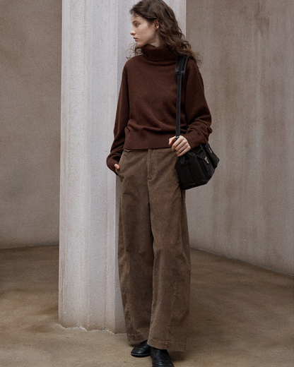 レトロウオッシュシミターカジュアルパンツ 10133