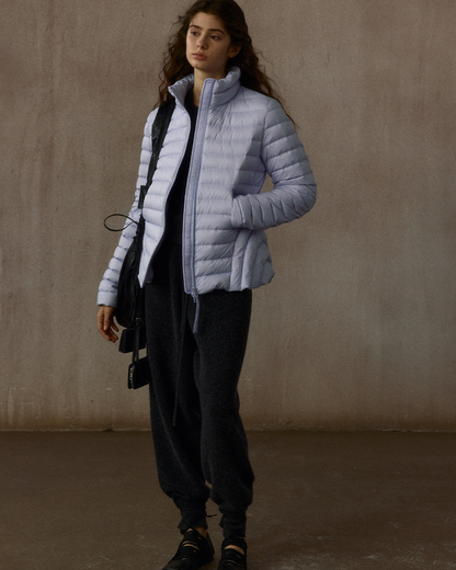 スタンドカラーショートスリムコート 10305