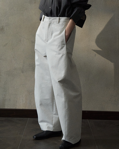 デニムカーブブレードパンツ 10346