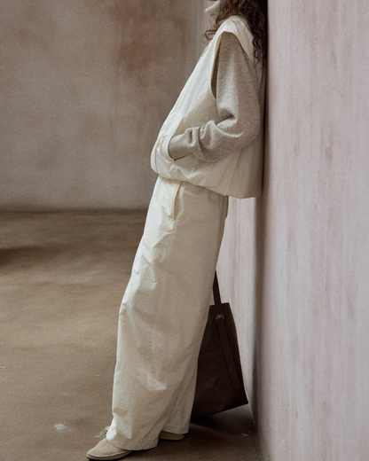 レイヤードジッパーベスト 10181