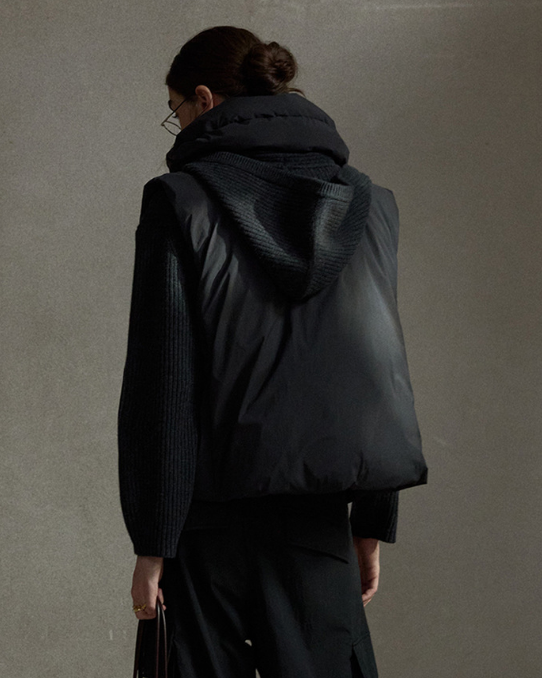 ジオメトリックダウンジレ 10398