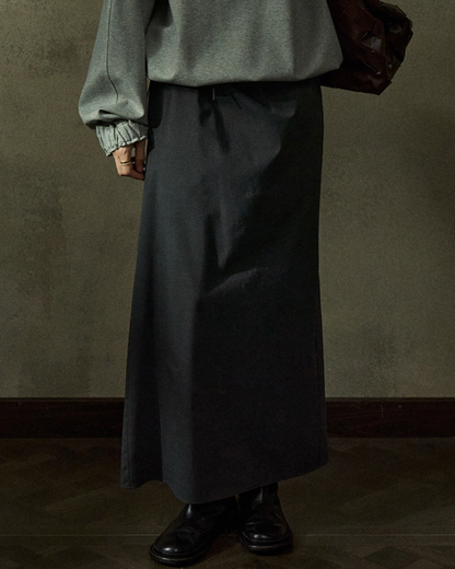 バックスリットドロストスカート 10220