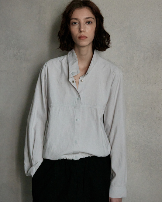 スリムハイネックエッジジャケット 10351